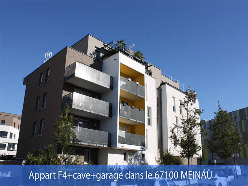 Appart F4 vendu dans le 67100 Meinau