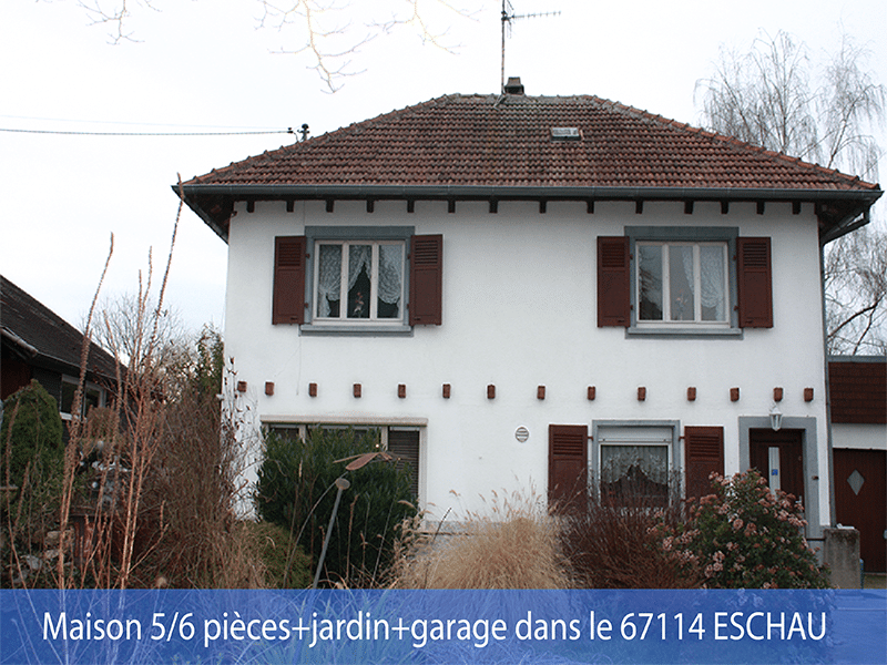 Maison 5/6 pièces vendue dans le 67114 Eschau