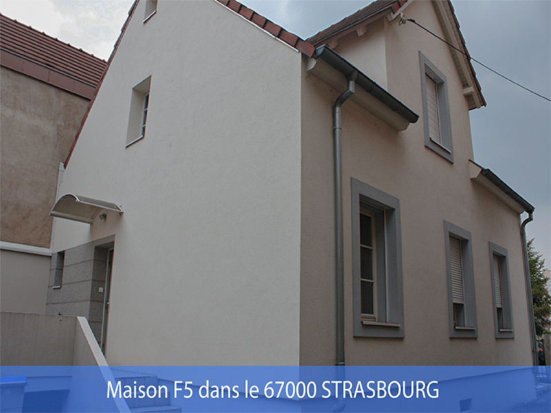Maison F5 vendue dans le 67000 Strasbourg