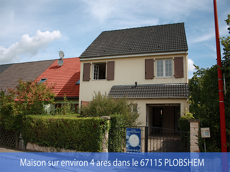 Maison vendue dans le 67115 Plobshem