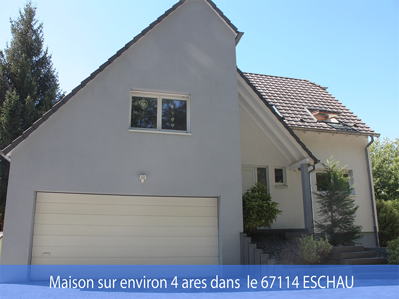 Maison sur environ 4 ares dans le 67114 ESCHAU