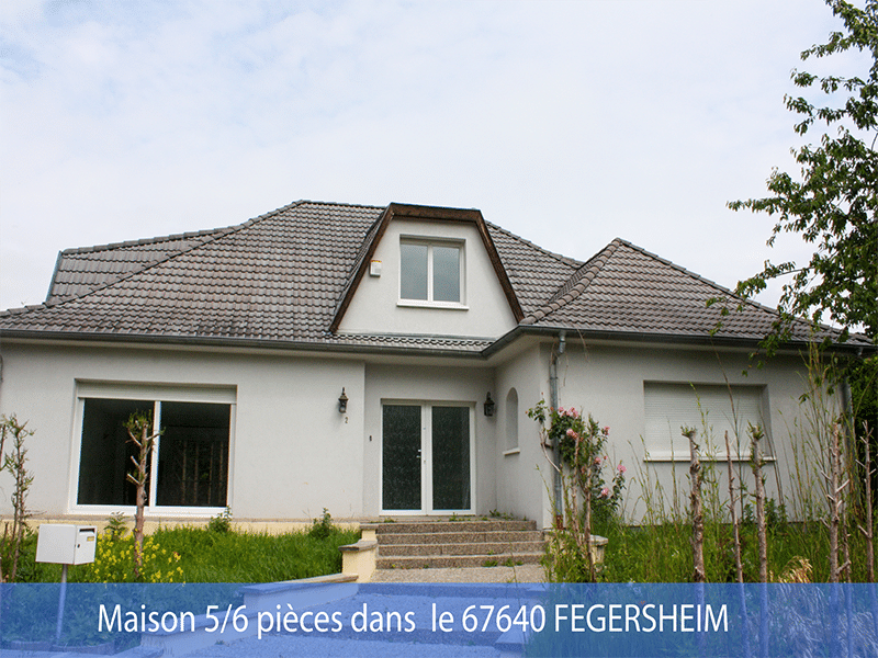 Maison 5/6 pièces dans le 67640 FEGERSHEIM