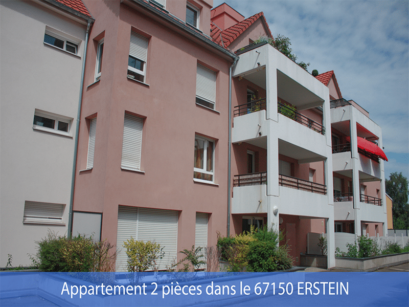 Appartement 2 pièces dans le 67150 ERSTEIN