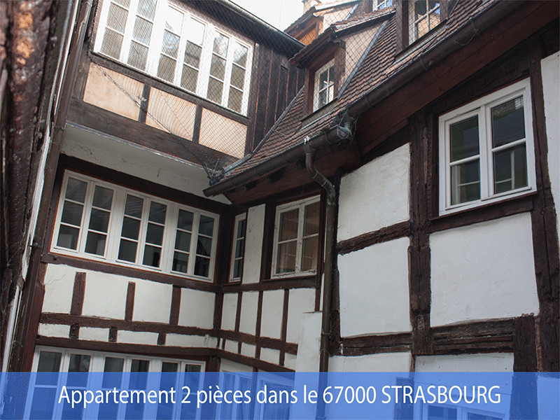 Appartement 2 pièces dans le 67000 STRASBOURG